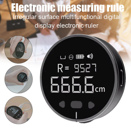 Smart Digital Measuring Ruler – LCD Display Tape Measure.