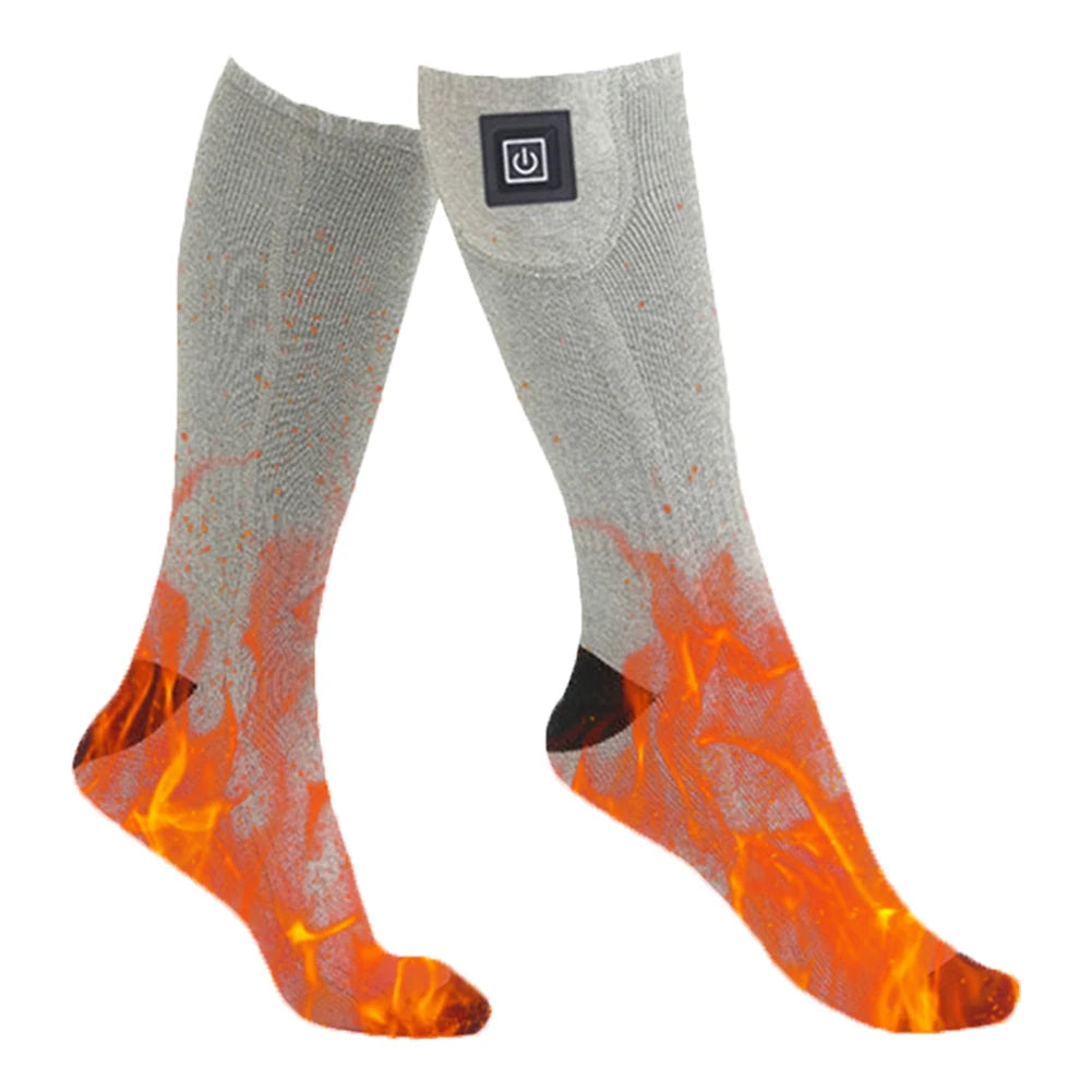 Electric Heating Socks | 3 Heat Levels | Winter Warm USB Thermal Socks