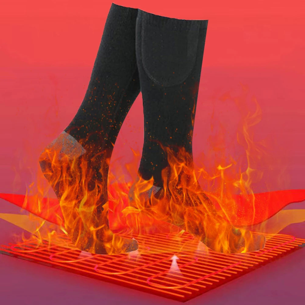 Electric Heating Socks | 3 Heat Levels | Winter Warm USB Thermal Socks