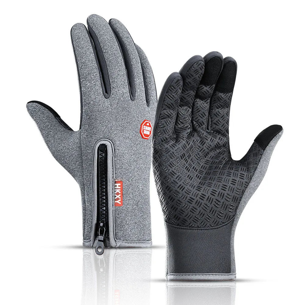 Waterproof Winter Touchscreen Gloves – Warm, Windproof, Anti-Slip for Outdoor & Cycling