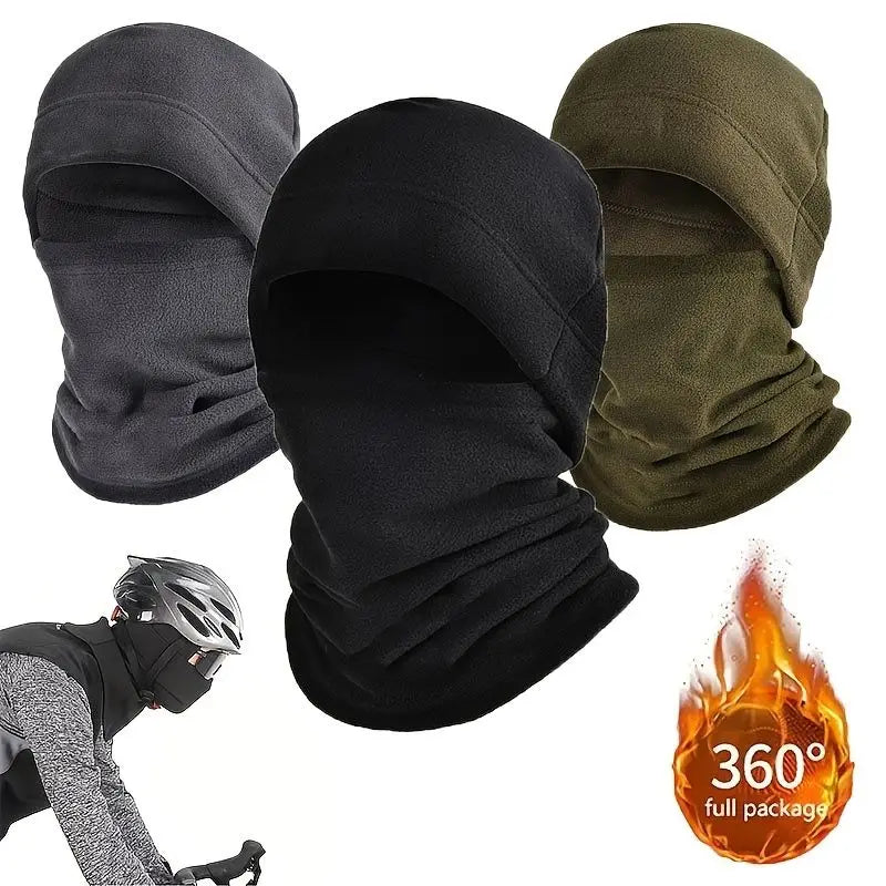 Winter Balaclava Face Mask – Windproof Thermal Fleece for Cycling & Ski