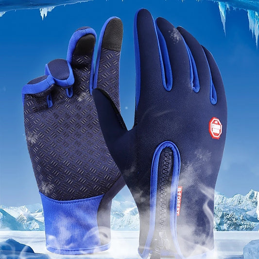 Waterproof Winter Touchscreen Gloves – Warm, Windproof, Anti-Slip for Outdoor & Cycling