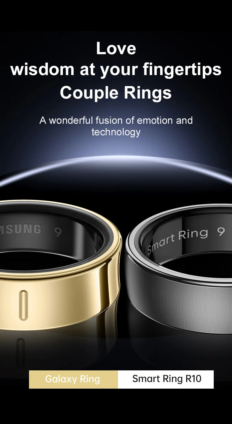 Smart Bluetooth Ring R10 – Heart Rate, Sleep & Activity Tracker