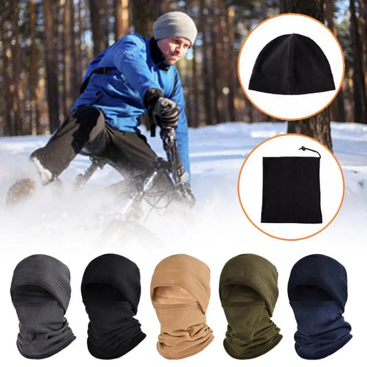 Winter Balaclava Face Mask – Windproof Thermal Fleece for Cycling & Ski