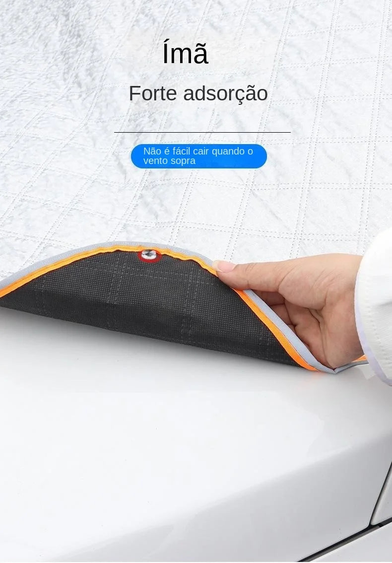 Magnetic Windshield Cover for Cars – All-Weather Snow & Sun Protection