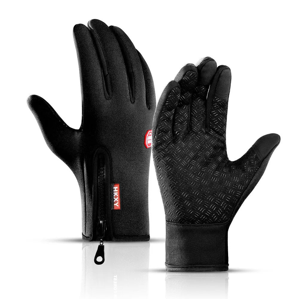 Waterproof Winter Touchscreen Gloves – Warm, Windproof, Anti-Slip for Outdoor & Cycling
