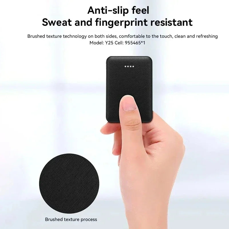 10000mAh USB Power Bank | Fast Charging Portable External Battery for Heated Vest & Devices