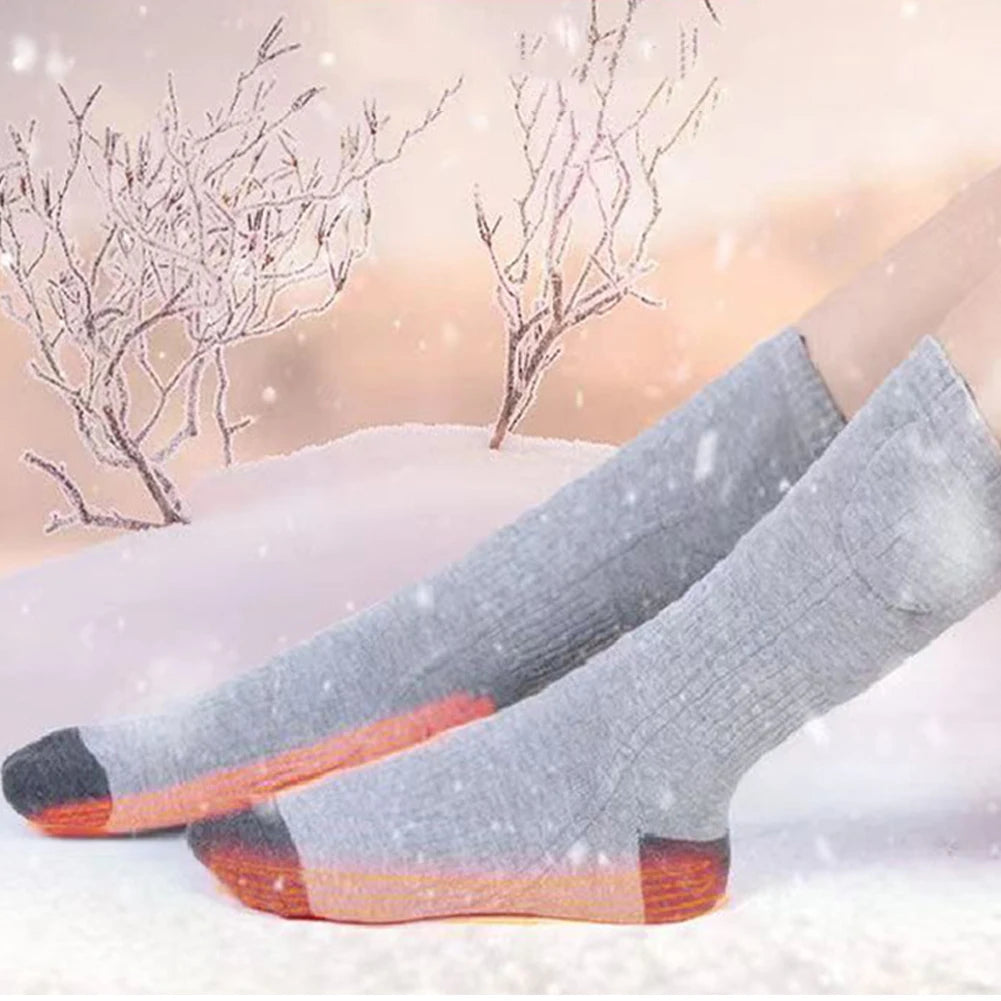 Electric Heating Socks | 3 Heat Levels | Winter Warm USB Thermal Socks