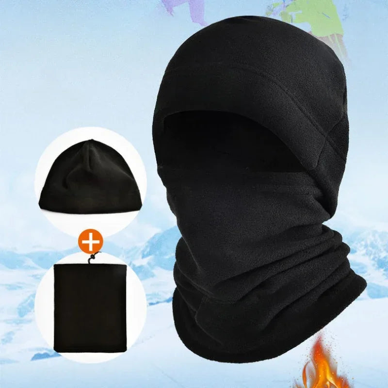 Winter Balaclava Face Mask – Windproof Thermal Fleece for Cycling & Ski
