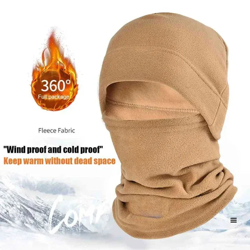 Winter Balaclava Face Mask – Windproof Thermal Fleece for Cycling & Ski