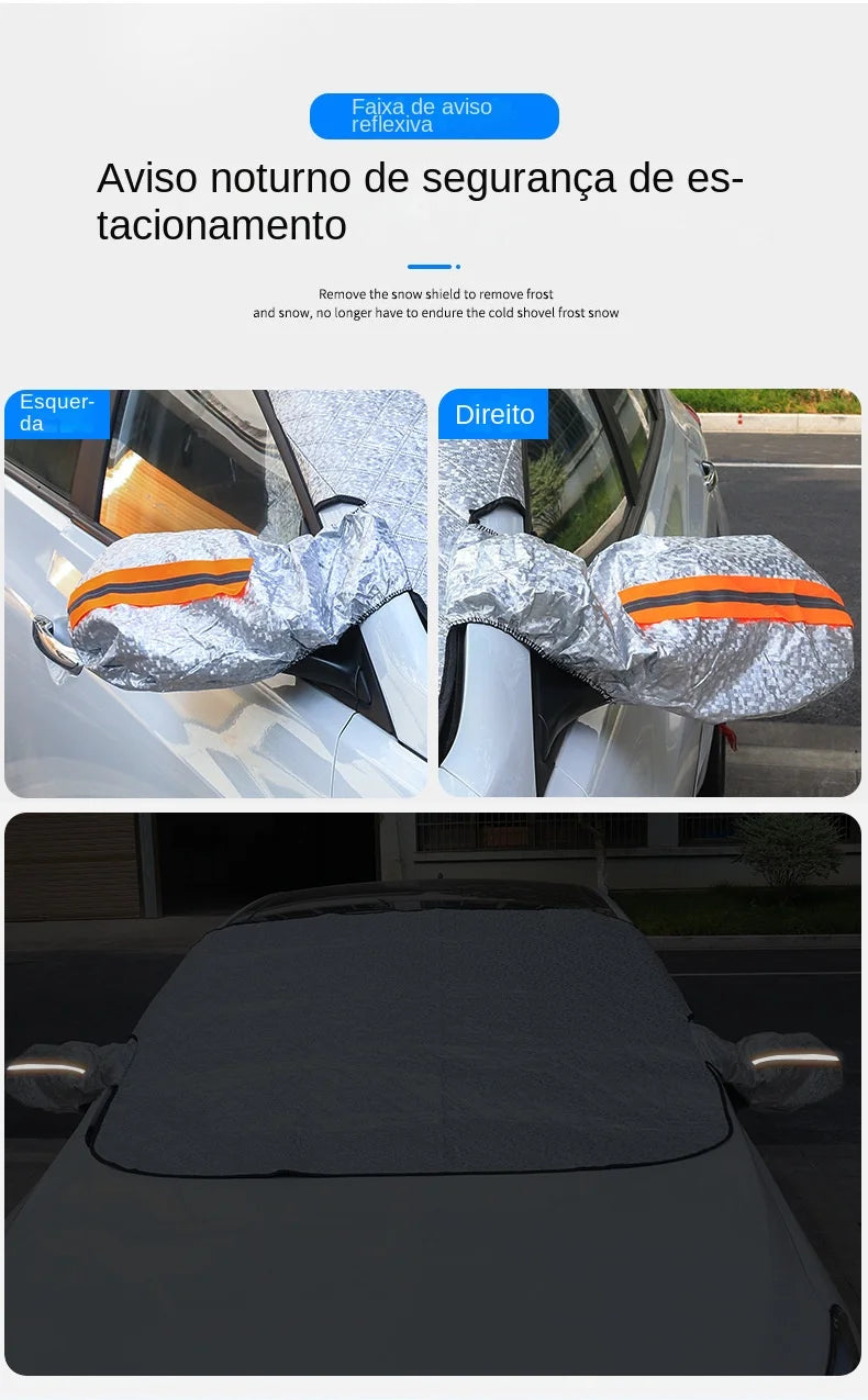 Magnetic Windshield Cover for Cars – All-Weather Snow & Sun Protection
