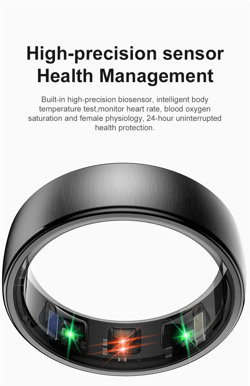Smart Bluetooth Ring R10 – Heart Rate, Sleep & Activity Tracker
