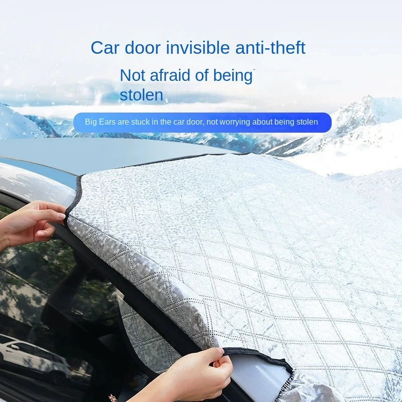 Magnetic Windshield Cover for Cars – All-Weather Snow & Sun Protection