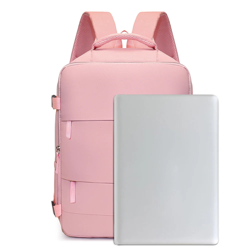 Travel Carry-On Backpack – Waterproof, Lightweight, Large Capacity