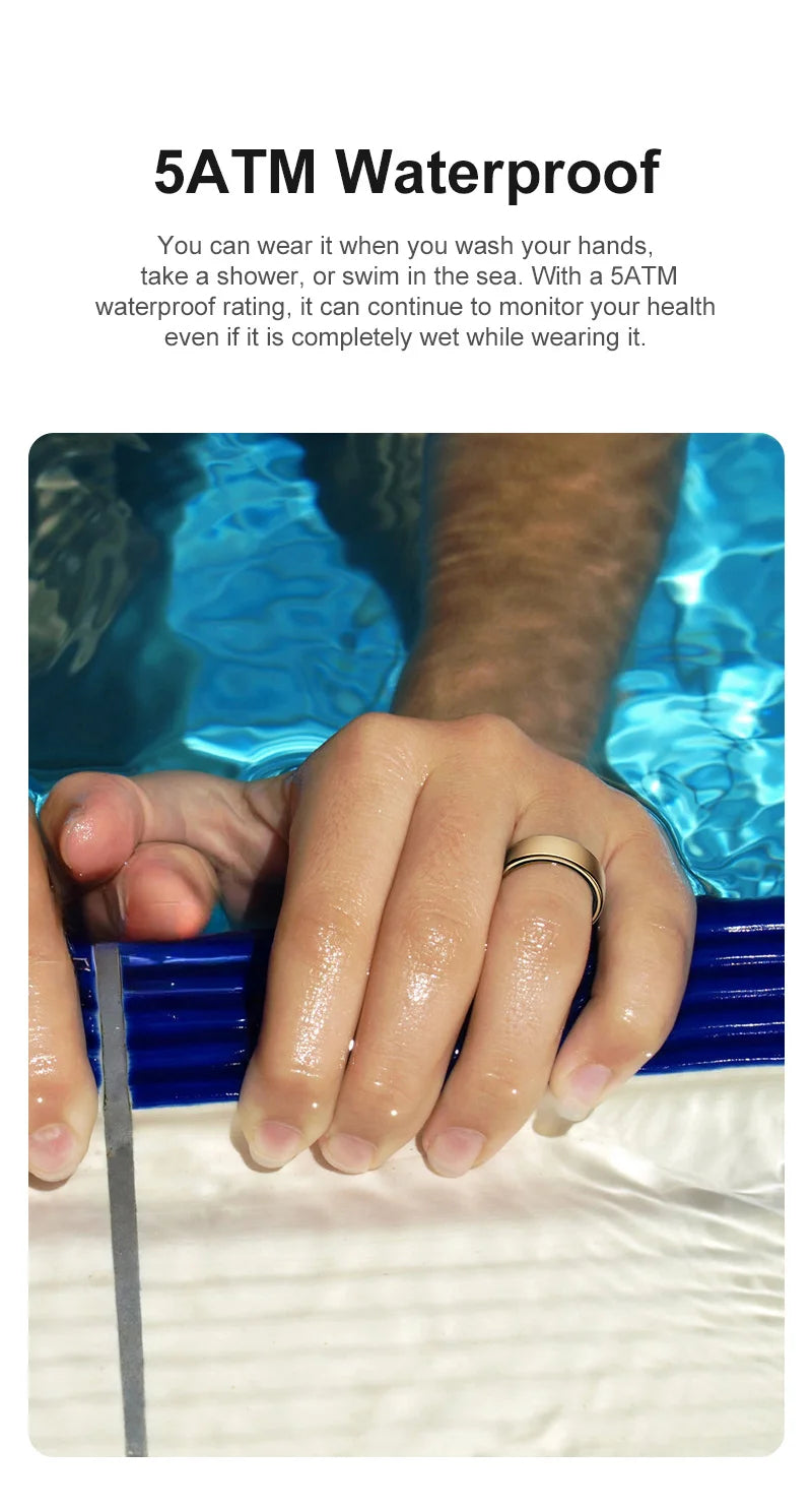 Smart Bluetooth Ring R10 – Heart Rate, Sleep & Activity Tracker