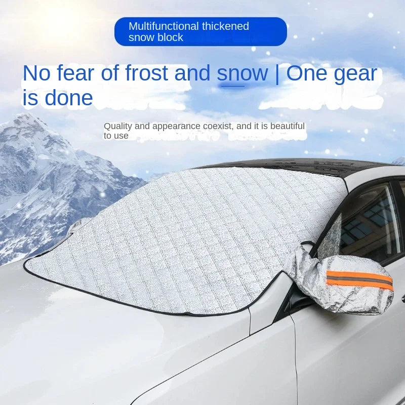 Magnetic Windshield Cover for Cars – All-Weather Snow & Sun Protection