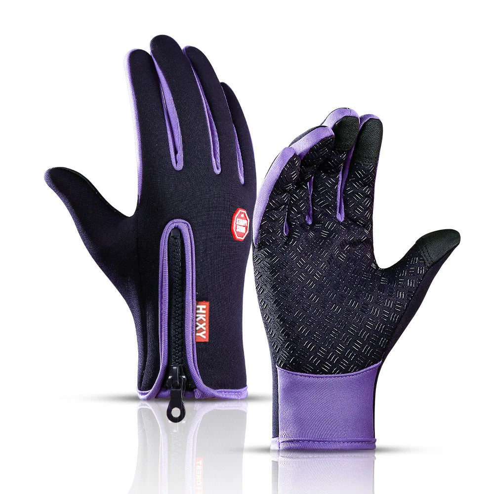 Waterproof Winter Touchscreen Gloves – Warm, Windproof, Anti-Slip for Outdoor & Cycling