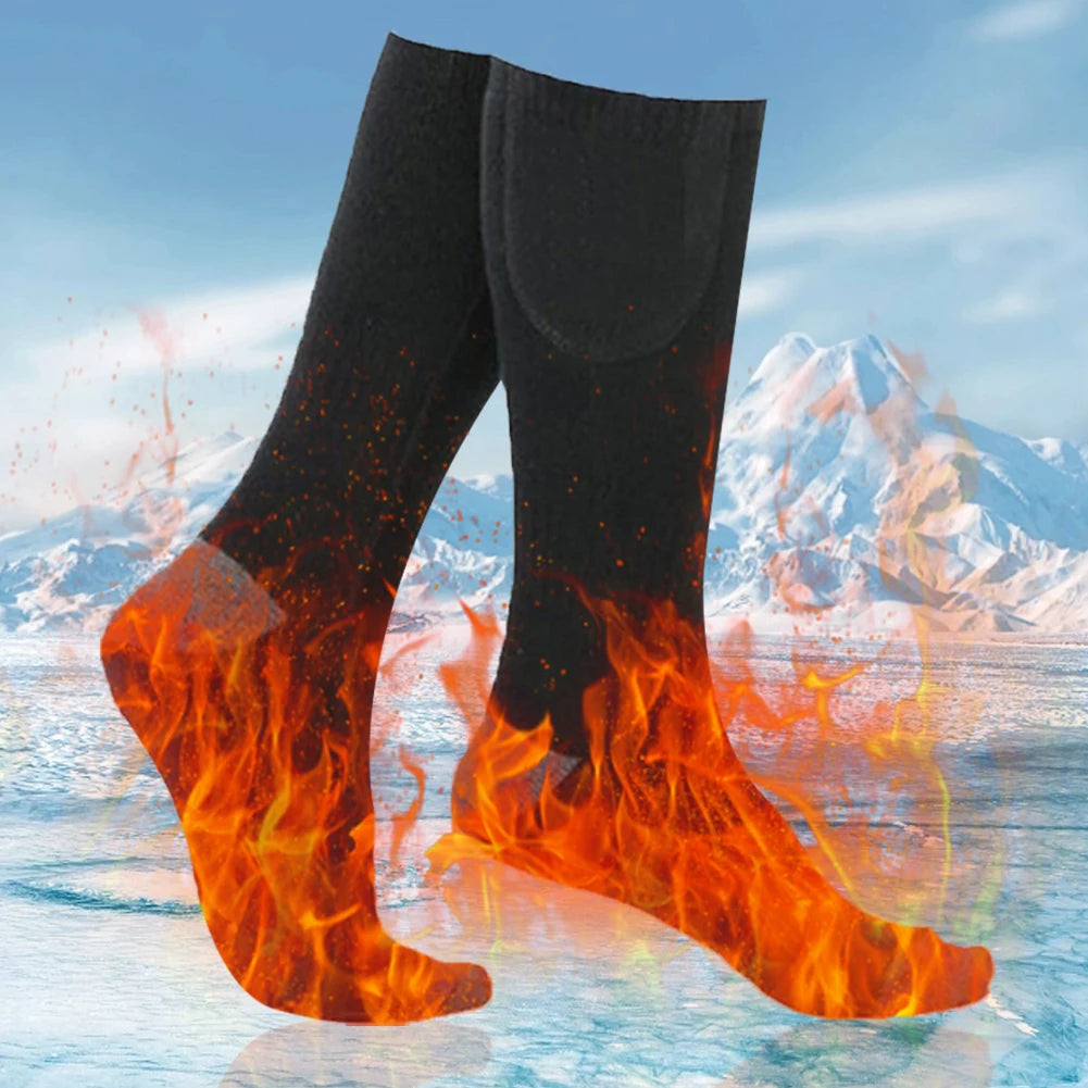 Electric Heating Socks | 3 Heat Levels | Winter Warm USB Thermal Socks