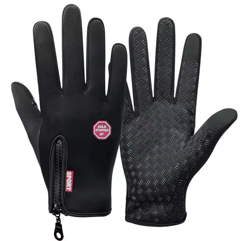 Waterproof Winter Touchscreen Gloves – Warm, Windproof, Anti-Slip for Outdoor & Cycling
