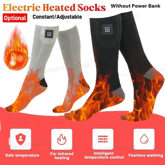 Electric Heating Socks | 3 Heat Levels | Winter Warm USB Thermal Socks