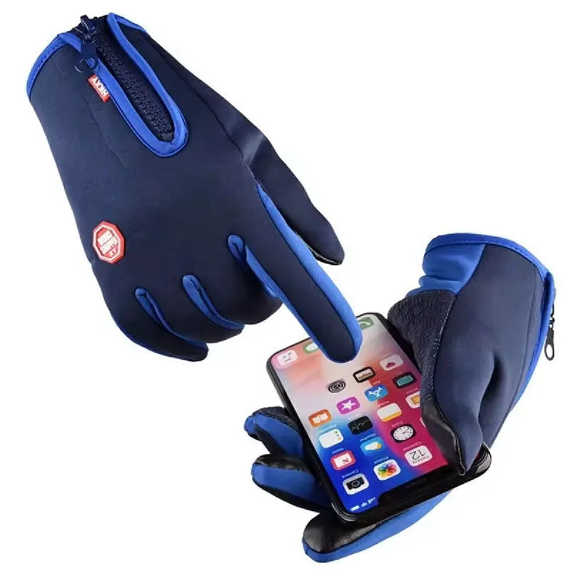 Waterproof Winter Touchscreen Gloves – Warm, Windproof, Anti-Slip for Outdoor & Cycling